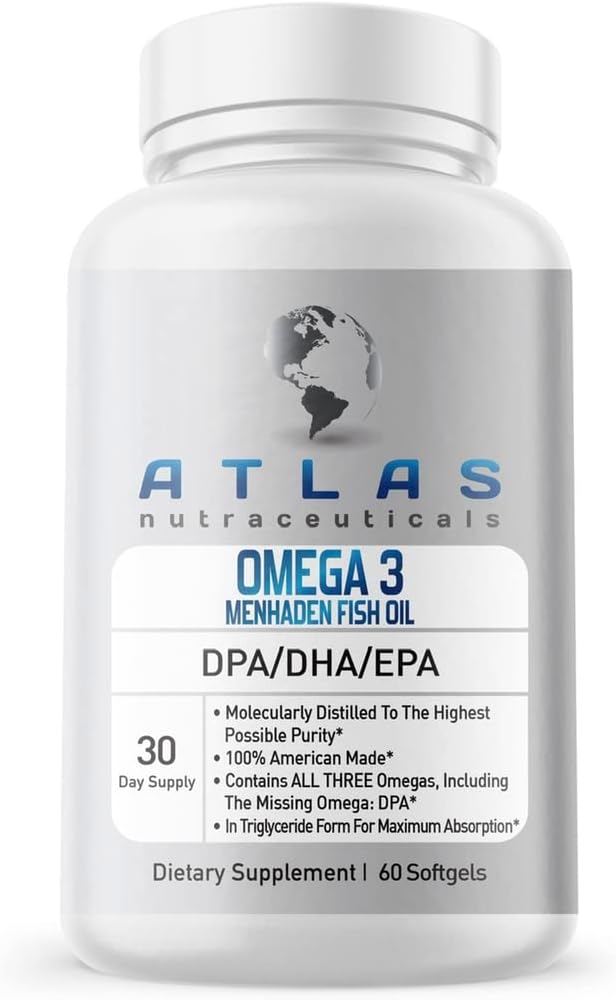 Menhaden Fish Oil-Omega 3-60 Softgels