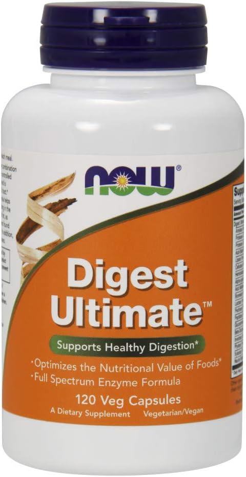 NOW Foods Digest Ultimate 120 Vegetable Capsule