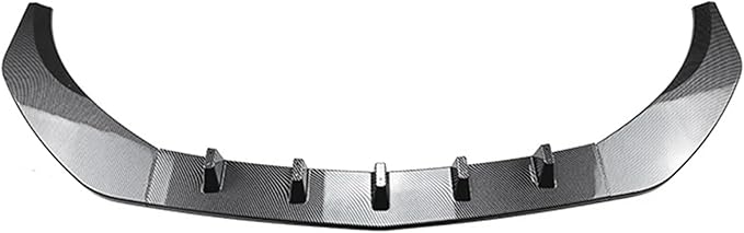 Kiyah Car Front Bumper Lip Diffuser Spoiler Compatible for Mercedes Benz CLA Class C117 CLA200 260 CLA45 AMG 2016-2019 Gloss Black(Carbon Look)