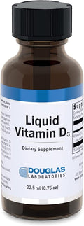 Douglas Laboratories Liquid Vitamin D3 | Supports Bones Cell Growth Neuromuscular and Immune Function | 0.75 fl. oz.
