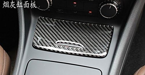 EpparCarbon Fiber Ashtray Cover for Mercedes Benz CLA Class C117 2013-2016 CLA180 CLA200 CLA250