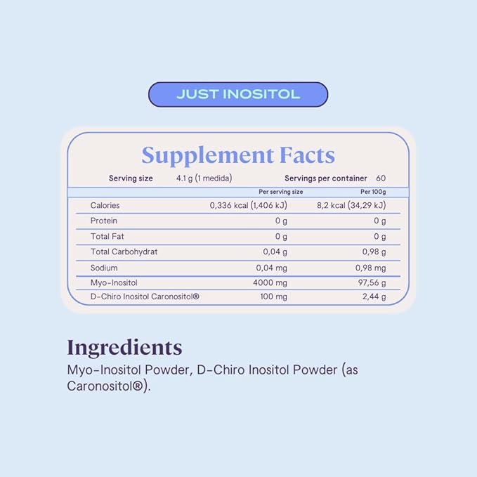 B-FIT Inositol Supplement for Women - Myo &amp D-Chiro Inositol 40:1 for Optimal Hormonal Balance &amp Ovulation Support - 60 Servings - 2-Month Supply