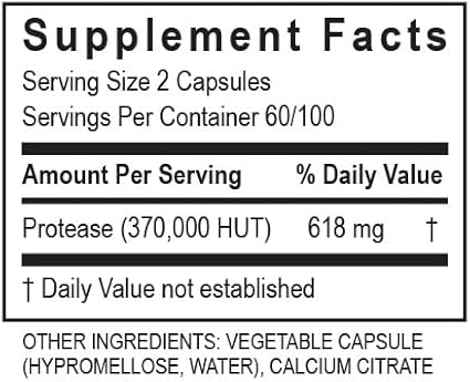 TRANSFORMATION THE GENESIS OF GOOD HEALTH Enzymes Purezyme High-Potency Protease Blend Enzyme Supplement Advanced Formula for Maximum Nutrients Digestion &amp Gut Health 200 Capsules