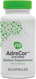 Neuroscience AdreCor with Same - Mood and Adrenal Support Supplements with L-Tyrosine Rhodiola and B-Vitamins - Cortisol Detox for Energy Balance and Stress Relief (30 ct)