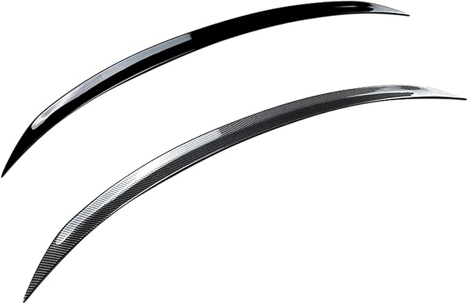Car Trunk Spoiler Wing Tailget Lid Flap Compatible for Benz CLA Class C117 CLA200 CLA260 CLA45 AMG 2013-2019(Carbon Fiber Look)