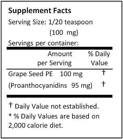 (500 g Grape Seed (Europe) Extract Powder GMO Free Non-Irradiated