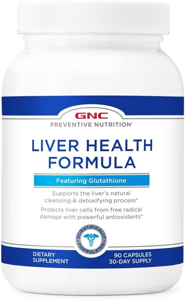 GNC Preventive Nutrition Liver Health Formula - 90 Capsules