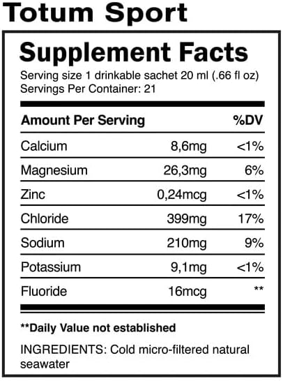 Quicksilver Scientific Totum Sport Drinkable Sachets 21-25 ml 30 Count