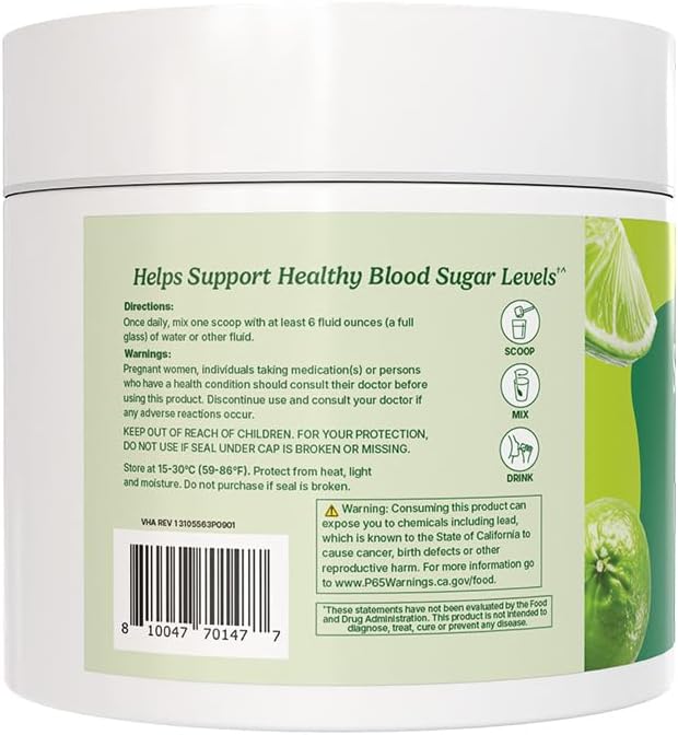 Santo Remedio Super Nopal Powder Lime Flavor Nopal Cactus &amp Prickly Pear Formula Dietary Supplement 90g (30 Servings) Daily Wellness Support