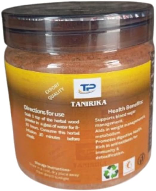 Vijaysar Organic Wood Powder/ 100% Natural/Health and Personal Care/Diabetic care/200gm