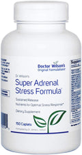 Doctor Wilson's Original Formulations Super Adrenal Stress Formula 150 caplets Adrenal HPA Axis Fatigue and Energy Support