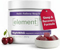 NightMAG Magnesium Glycinate Gummies for Sleep and Recovery Sugar-Free Vegan-Friendly and Naturally Flavored Sleep Gummies for Adults Magnesium Complex 400mg 60 Count 1-Pack (Cherry)