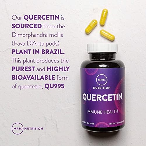 MRM Quercetin 500mg 60 Vegetarian Capsules