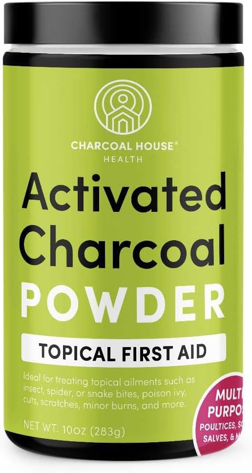 Charcoal Powder &amp Book Special Starter Kit - Hardwood Powder &amp Charcoal Remedies The Complete Handbook of Medicinal Charcoal and Its Applications