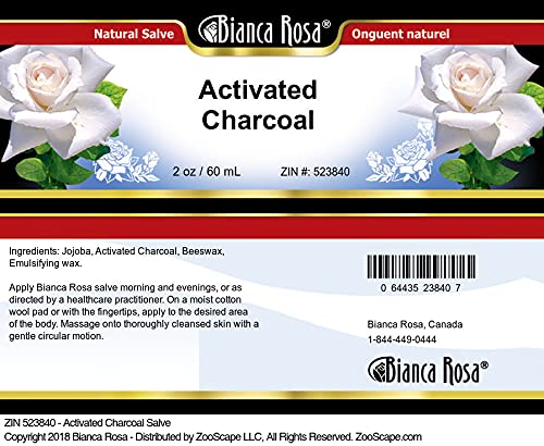 Bianca Rosa Activated Charcoal Salve (2 oz ZIN: 523840) - 3 Pack