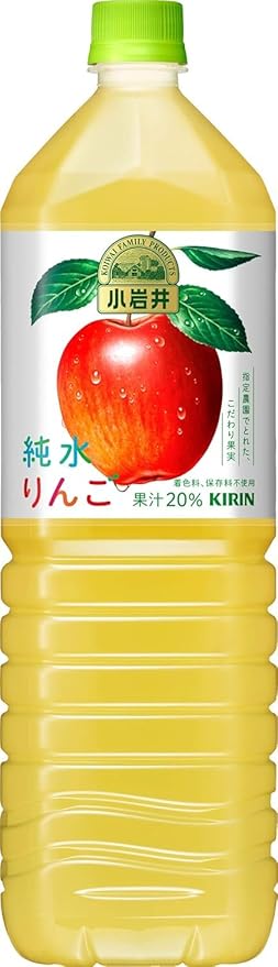 Kirin Koiwai Junsui Ringo Apple Juice Drink 1500ml (Pack of 2) MADE IN JAPAN Limited Stock
