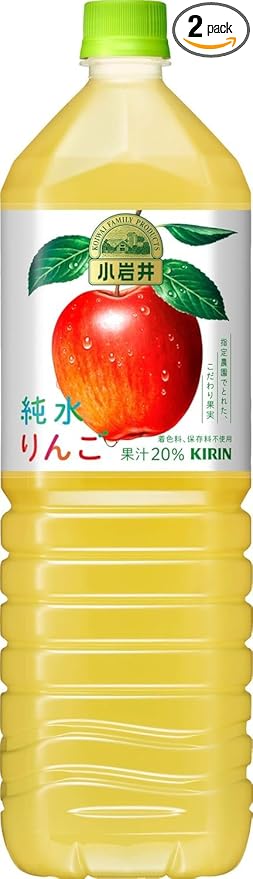 Kirin Koiwai Junsui Ringo Apple Juice Drink 1500ml (Pack of 2) MADE IN JAPAN Limited Stock