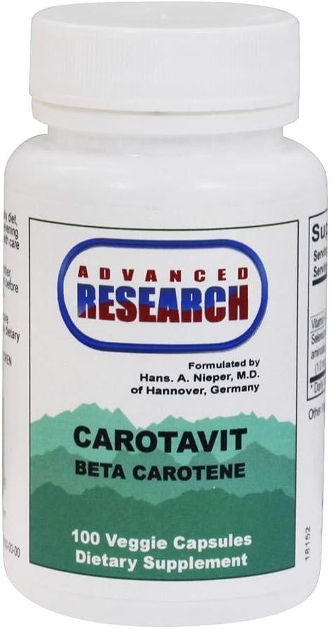 Carotavit Beta Carotene 100 Veg Caps