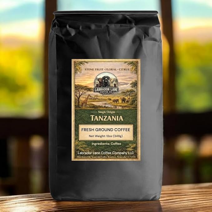 Tanzania - Single Origin Small Batch Premium Coffee - 12oz