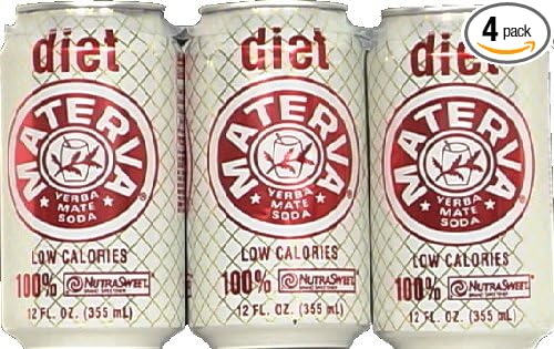 CAWY Materva Diet 6 per pack 12-ounces (Pack of4)