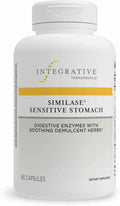 Integrative Therapeutics Similase Sensitive Stomach - Support for Sensitive Stomachs* - Dairy-Free &amp Vegan - 180 Capsules (90 Servings)