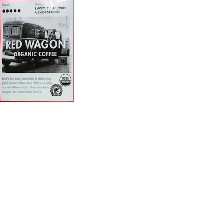 Boyd's Red Wagon Ground Coffee 50/2.5oz Pre-Portioned Packets