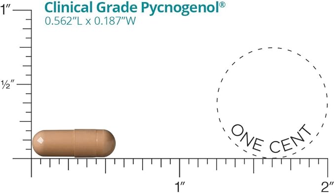Dr. Whitaker's Clinical Grade Pycnogenol 50mg 60 Capsules (60-Day Supply)