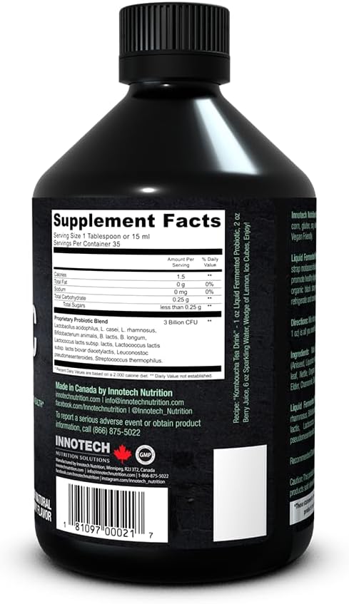 Innotech Nutrition Liquid Fermented Probiotic - 500 Ml