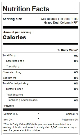 Sqwincher Activity Drink Bottles | Grape Flavored | Low Calorie | Low Sodium | Ready-to-Drink | Electrolyte Replenishment Hydration Drink | 20 oz (Case of 24)