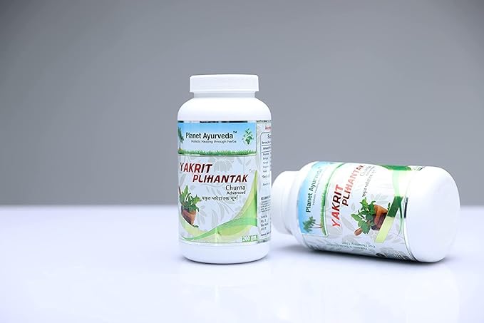 JOKE Yakrit Plihantak Churna Advanced - Ayurvedic Medicine for Fatty Liver (Pack of 10) 2000 g