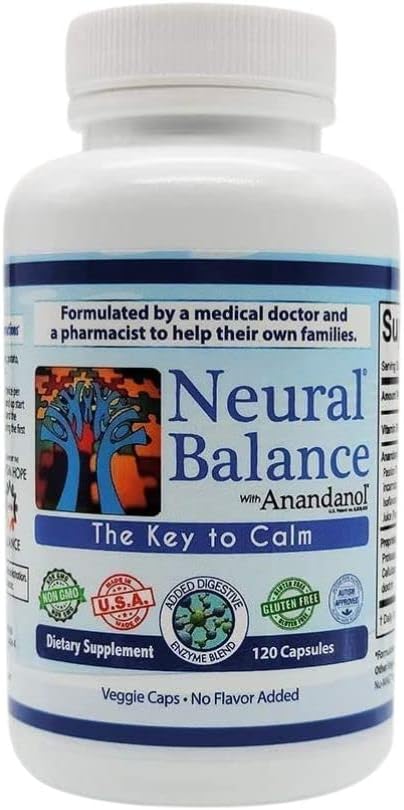 NEURAL BALANCE Anandanol with Proprietary Digestive Enzyme Blend (Capsules 1 Pack)