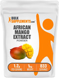 BulkSupplements.com African Mango Extract Powder - Irvingia Gabonensis African Mango Powder - Gluten Free 1.2g per Serving 1kg (2.2 lbs) (Pack of 1)