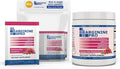 L-ARGININE PRO 2-Pack Raspberry Jar and 30 Single Serve Packets Great Tasting! | Blood Flow | Pre-Workout Drink | with Vitamins C B6 B12 K &amp More