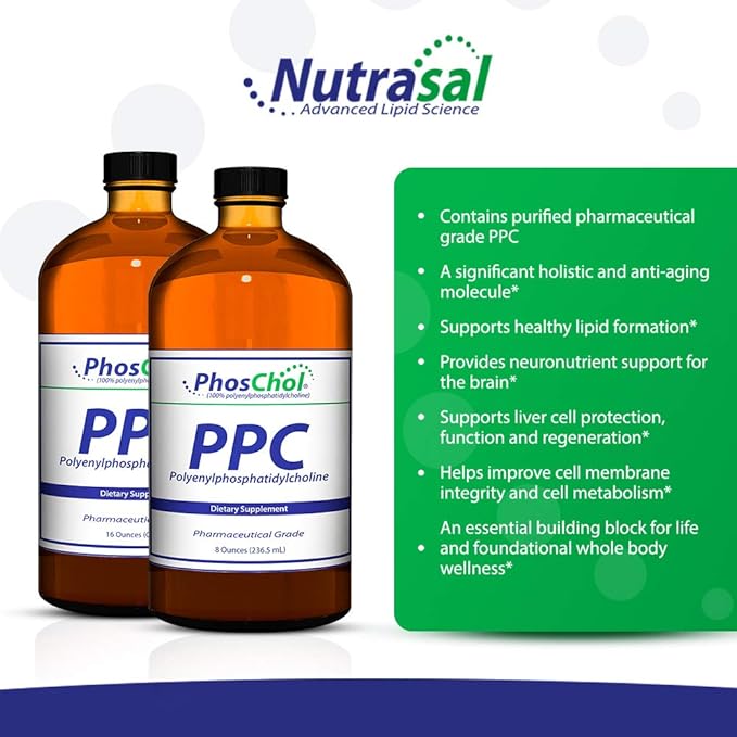 Nutrasal PhosChol Liquid Concentrate 3000mg – 8 oz.