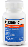 Peridin-C Vitamin C Supplement with Citrus Bioflavonoids – Daily Antioxidant Support – Gentle Sugar-Free Gluten-Free Formula – Easy-to-Swallow Tablets – 100 Count