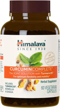 Himalaya Curcumin Complete - Herbal Joint Support Supplement with Turmeric Curcumin for Joint Health and Mobility Support 95% Curcuminoids - Vegan Non-GMO Gluten Free 60 Capsules