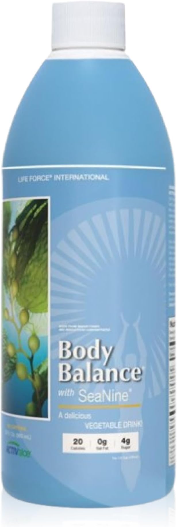 Youngevity Body Balance Land &amp Sea Plant Based Nutrition - Sea Vegetables Kelp Nori Honey Aloe Vera and More - 75+ Nutrients w/Vitamins Minerals Amino Acids - (32 Fl Oz) (1)