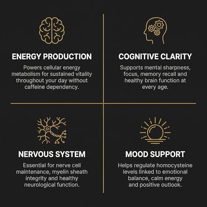 Liposomal Vitamin B12 Sublingual Spray 1000 mcg Methylcobalamin | Fast Absorbing Energy Support | Plant Based Non GMO Vegan | 60 Day Supply