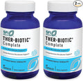Klaire Labs SFI Health Ther-Biotic Complete - 25 Billion CFU Gut Probiotics for Women and Men - Hypoallergenic 12 Strain Probiotic Capsules for Digestive Health and Immune Support (60 ct 2 Pack)