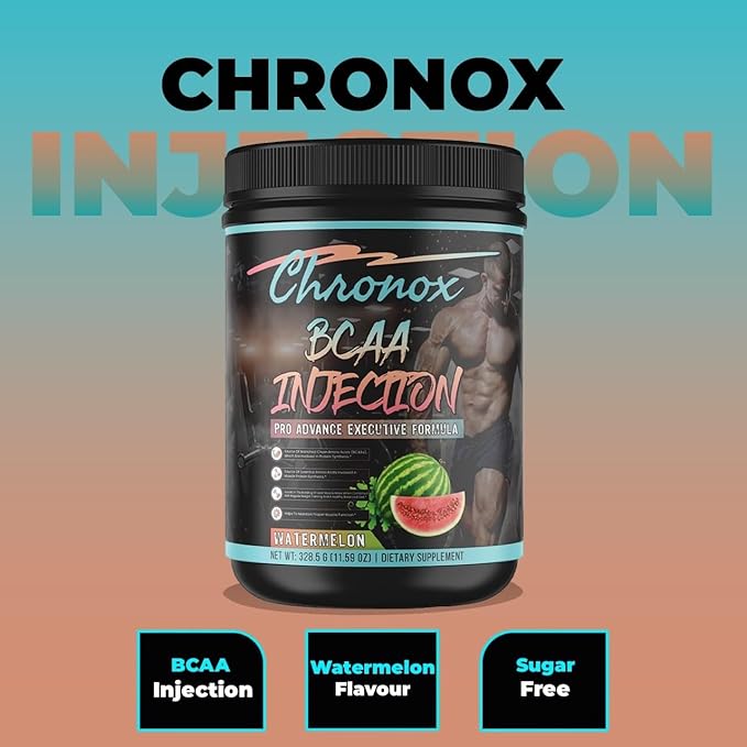 Chronox BCAA Amino-Acids Energy Blend - Watermelon Punch - 12.22 OZ