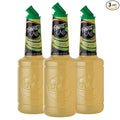Finest Call Premium Juice Lime Sour Drink Mix 1 Liter Bottle (33.8 Fl Oz) Pack of 3