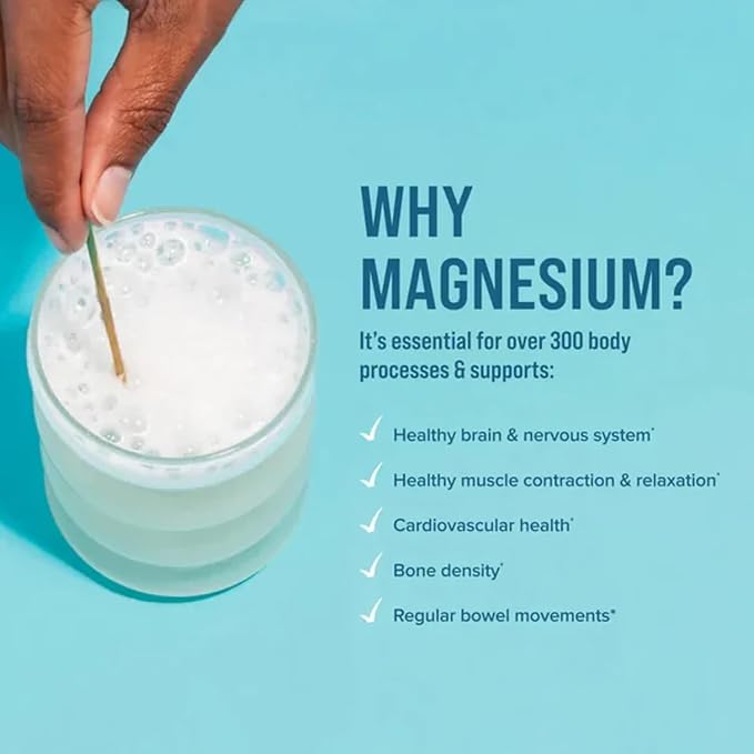 Natural-Vitality Calm Magnesiun Citrate Powder Raspberry Lemon Flavor 20 Ounces+ VSL Sticker