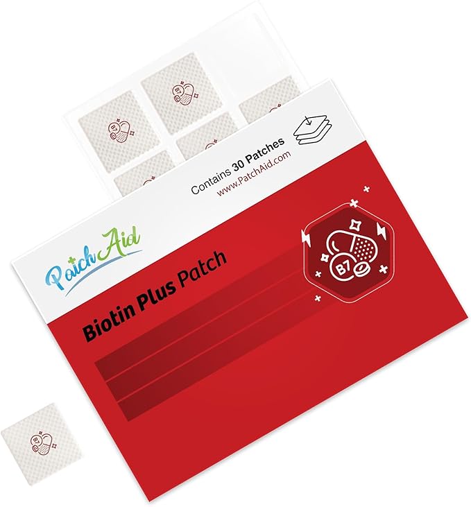 PatchAid Biotin Plus Topical Patch 30-Day Supply