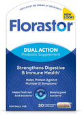 Florastor Probiotics for Digestive and Immune Health 30 Capsules Probiotics for Women &amp Men Helps Flush Out Bad Bacteria Boosts The Good with Our Unique Strain Saccharomyces Boulardii