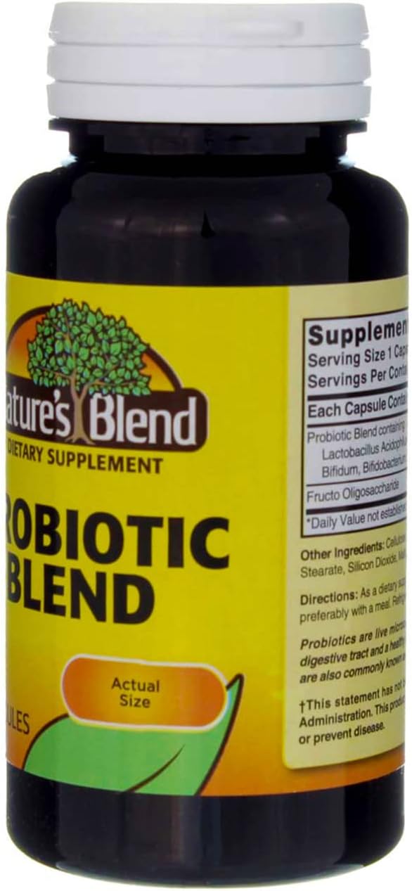 Nature's Blend Probiotic Blend 100 Capsules (Pack of 4)