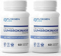 Puregen Labs Lumbrokinase 40mg per Capsule High Potency Supplement | High Activity Lumbrokinase Enzymes | No Harmful Additives | Non-GMO | Gluten Free - Total 120 Vegetarian Capsules