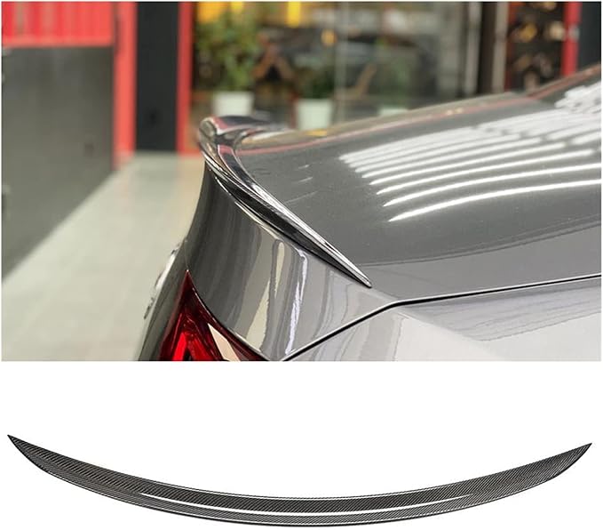 Carbon Fiber Rear Trunk Spoiler Wing Compatible with Mercedes-Benz CLA Class C118 W118 CLA200 220d 2019 2020 Rear Trunk Boot Lip Wing