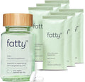 Fatty15 C15:0 Pentadecanoic Acid Supplement The Longevity Nutrient - 180 Vegan Capsules - 3X Cellular Benefits of Fish Oil EPA Omega 3 Supplements - Liver Support &amp Mitochondrial Health