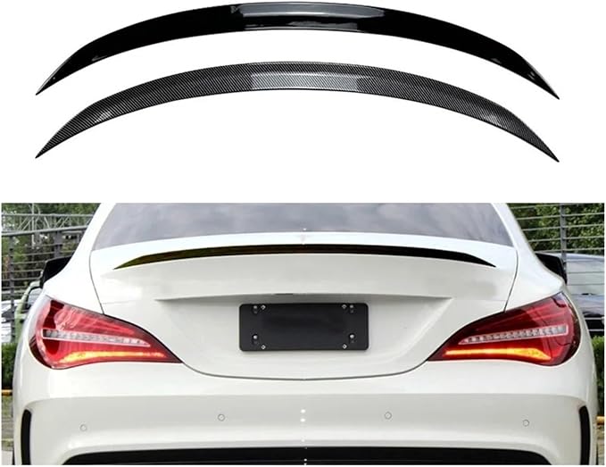 Car Rear Spoiler Spoilers for Cars Trunk Wing Spoiler Compatible with Benz CLA Class C117 CLA200 CLA260 CLA45 2013-2019(Gloss Black)