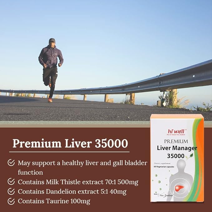 Hi Well Premium Liver Manager 35000 60VegeCapsules